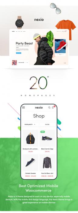 图片[1]-WordPress主题Nexio v1.0.7 时尚服装WooCommerce商店主题-无忧智云