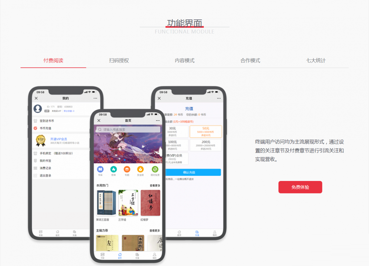 草莓CDMS原创内容分销系统-微信小说平台系统v1.0-无忧智云