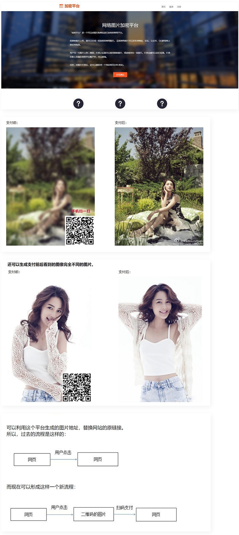 图片[1]-图片加密平台源码v3.5 在线收款发货系统源码-无忧智云