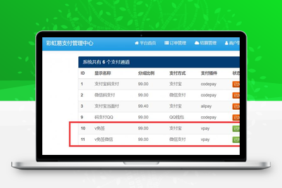 V免签对接易支付实现免签约支付接口-无忧智云