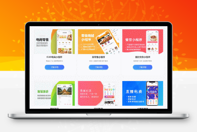 PbootCms微信小程序官网模版/企业官网/社交电商官网/网络工作室/软件公司官网-无忧智云
